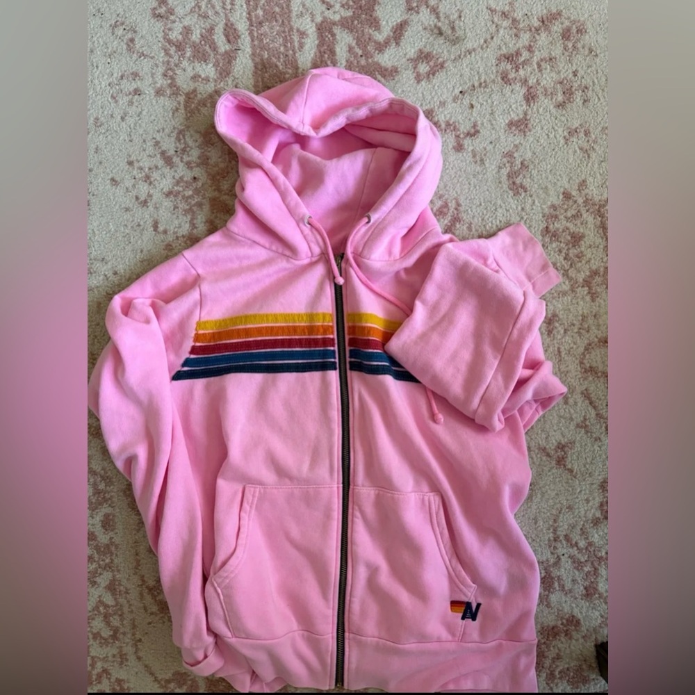 Aviator Nation Pink Hoodie